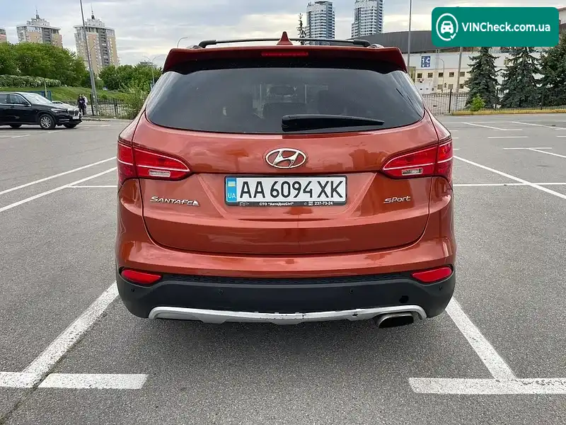 Hyundai Santa FE 2013, фото з оголошення 2 з 18, VIN 5XYZU3LB2DG084509