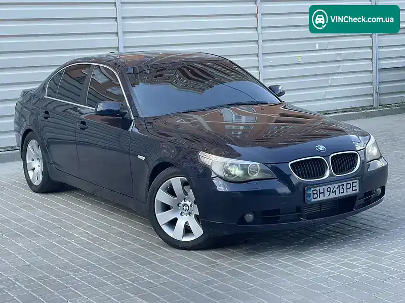 BMW 5 Series 2003, фото з оголошення 2 з 20, VIN WBANC71040B631386