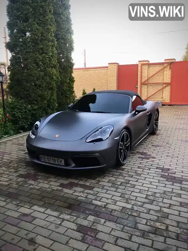 Porsche 718 Boxster 2016, фото з оголошення 1 з 21, VIN WP0CB2A84HS241020