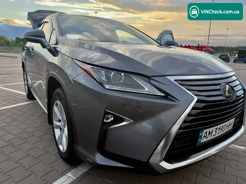 Lexus RX 2017, фото з оголошення 2 з 20, VIN 2T2BZMCA1HC116976