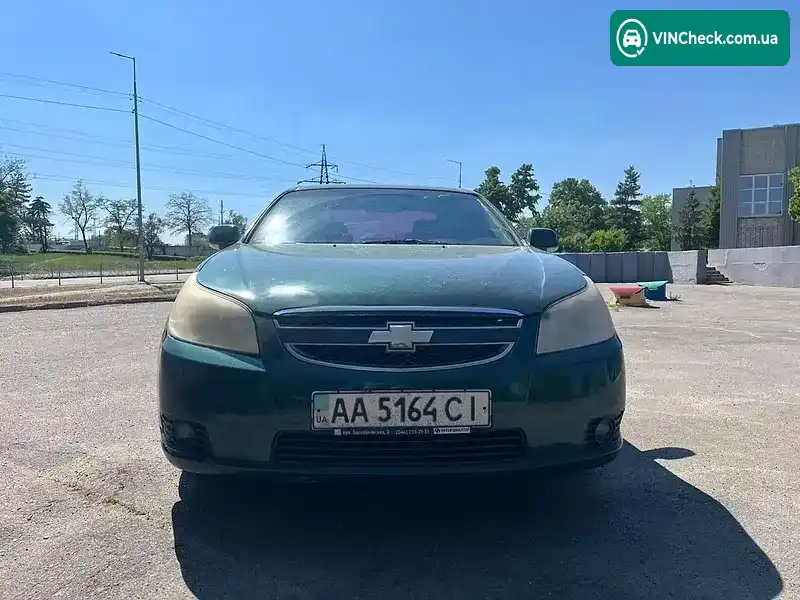 Chevrolet Epica 2007, фото з оголошення 1 з 12, VIN Y6DLF69KE7B042852