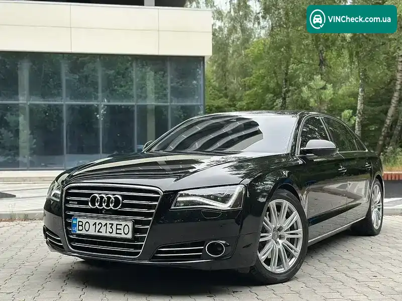 Audi A8 2013, фото з оголошення 1 з 20, VIN WAURMAFD2EN000861