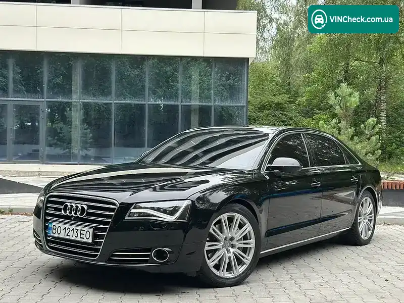 Audi A8 2013, фото з оголошення 2 з 20, VIN WAURMAFD2EN000861