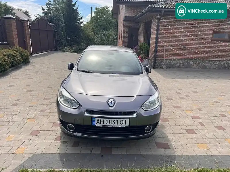 Renault Fluence 2010, фото з оголошення 2 з 20, VIN VF1LZBG0643769861