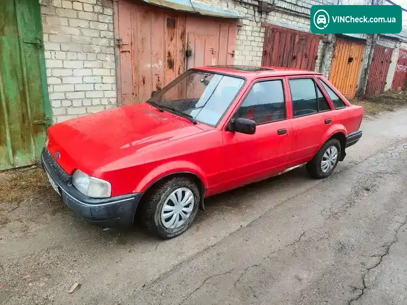 Ford Escort 1988, фото з оголошення 2 з 11, VIN WF0AXXGCAAJR89830