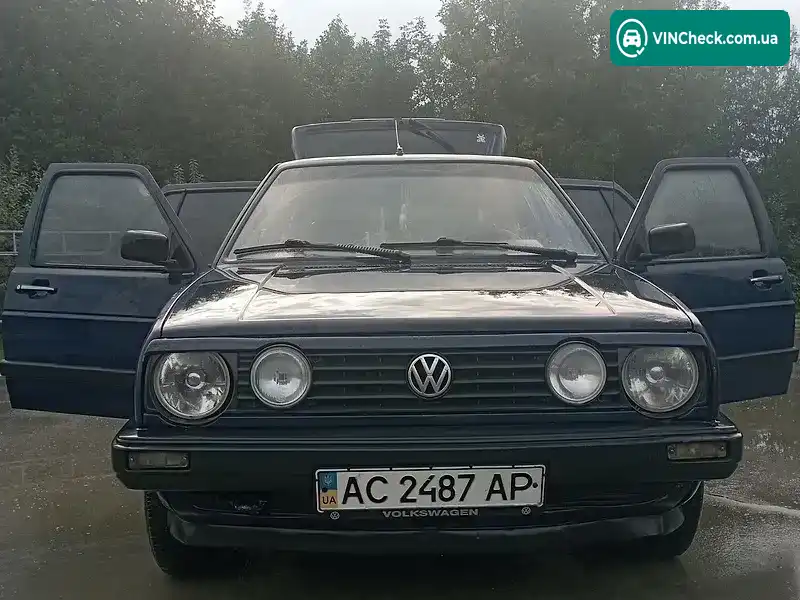 Volkswagen Golf 1991, фото з оголошення 2 з 12, VIN WVWZZZ1GZMB042656