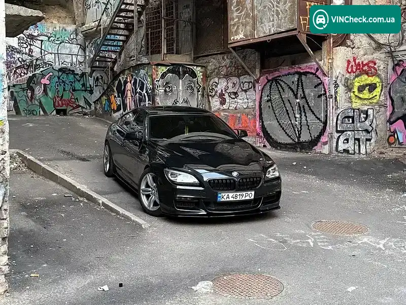 BMW 6 Series 2014, фото з оголошення 2 з 20, VIN WBA6B8C53FD453313