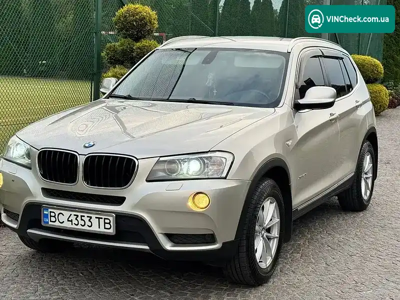 BMW X3 2012, фото з оголошення 1 з 20, VIN WBAWY31000L614206
