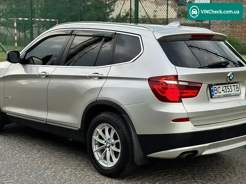 BMW X3 2012, фото з оголошення 2 з 20, VIN WBAWY31000L614206