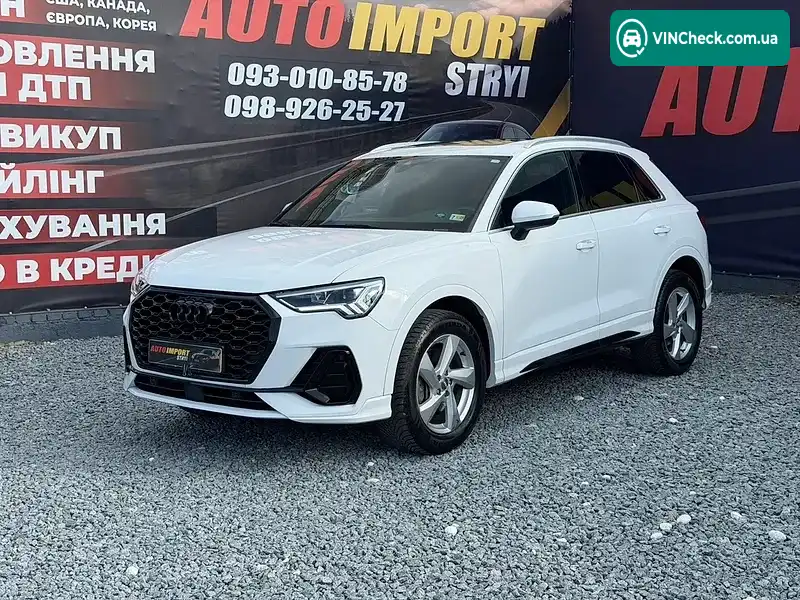 Audi Q3 2020, фото з оголошення 1 з 20, VIN WA1AECF32L1029498