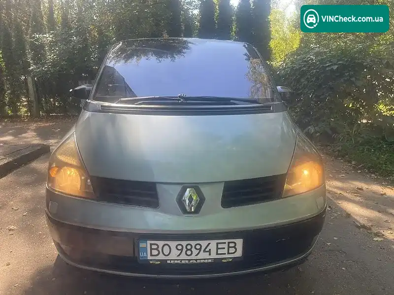 Renault Espace 2003, фото з оголошення 2 з 19, VIN VF1JK0HA628728848