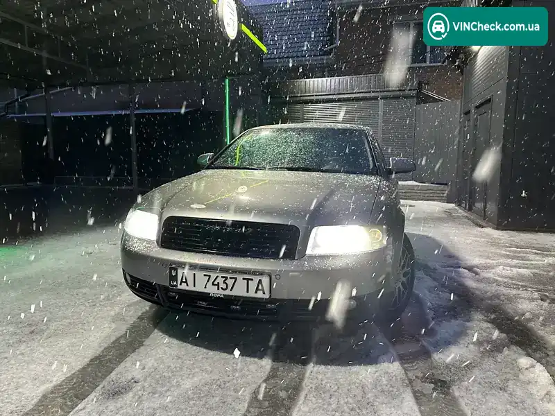Audi A4 2001, фото з оголошення 2 з 21, VIN WAUZZZ8EX2A021059