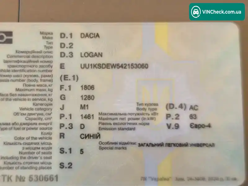 Dacia Logan 2009, фото з оголошення 2 з 21, VIN UU1KSDEW542153060
