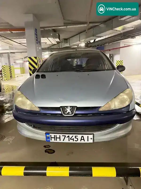 Peugeot 206 2002, фото з оголошення 2 з 8, VIN VF32AKFWR42504892