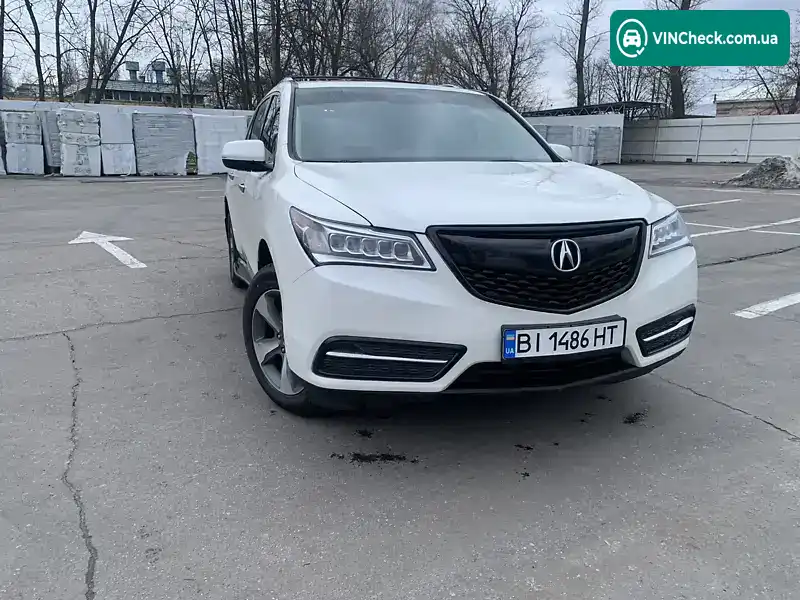 Acura MDX 2015, фото з оголошення 1 з 21, VIN 5FRYD4H2XGB040939