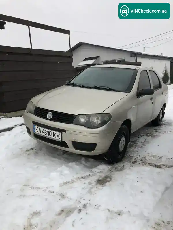 Fiat Albea 2010, фото з оголошення 2 з 9, VIN ZFA17800006498895