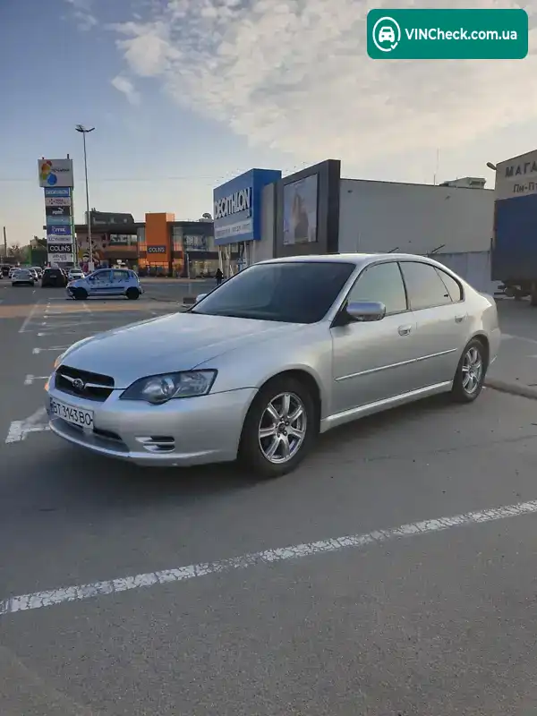 Subaru Legacy 2004, фото з оголошення 2 з 20, VIN JF1BL5LL54G006097