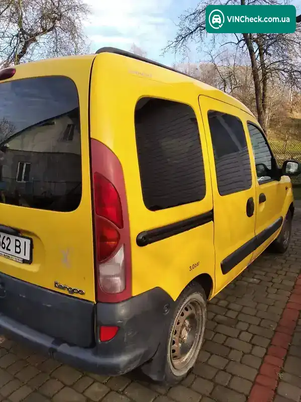 Renault Kangoo 2002, фото з оголошення 2 з 9, VIN VF1FC0NAF27199702