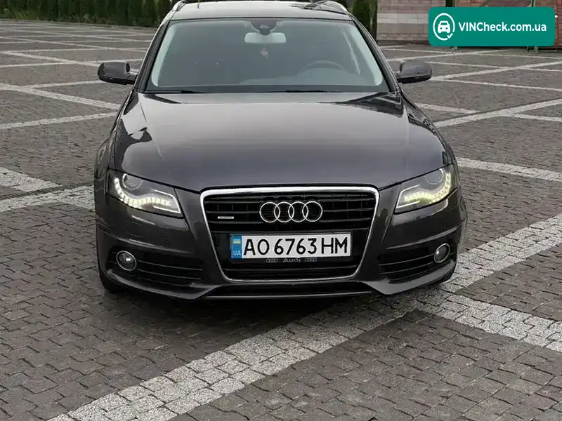 Audi A4 2010, фото з оголошення 2 з 19, VIN WAUZZZ8K1BA091281