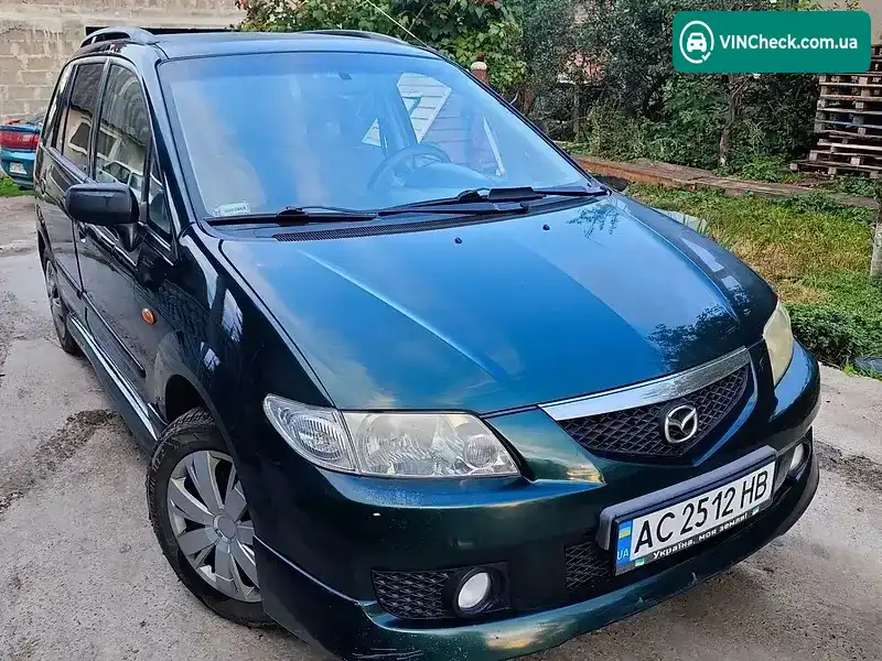 Mazda Premacy 2003, фото з оголошення 2 з 11, VIN JMZCP19R231319301