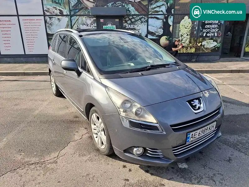 Peugeot 5008 2011, фото з оголошення 2 з 20, VIN VF30E9HR8BS168699