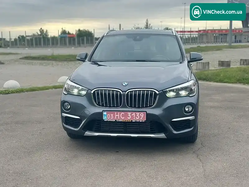 BMW X1 2018, фото з оголошення 2 з 20, VIN WBXHT3C51K5L38437