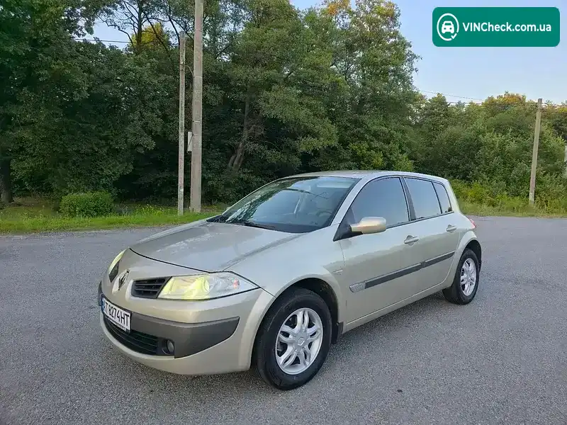 Renault Megane 2006, фото з оголошення 2 з 14, VIN VF1BM1B0H35814045