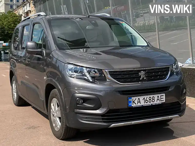 Peugeot Rifter 2020, фото з оголошення 1 з 21, VIN VR3ECYHZRLJ557612