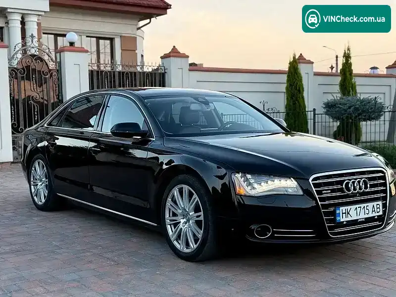 Audi A8 2013, фото з оголошення 1 з 20, VIN WAURMAFD4EN000750