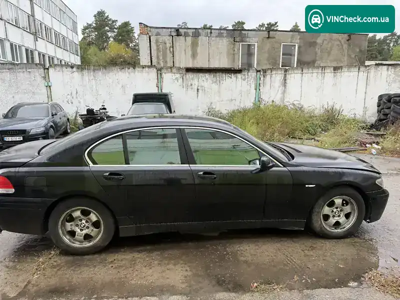 BMW 7 Series 2003, фото з оголошення 2 з 7, VIN WBAGL41080DL91139