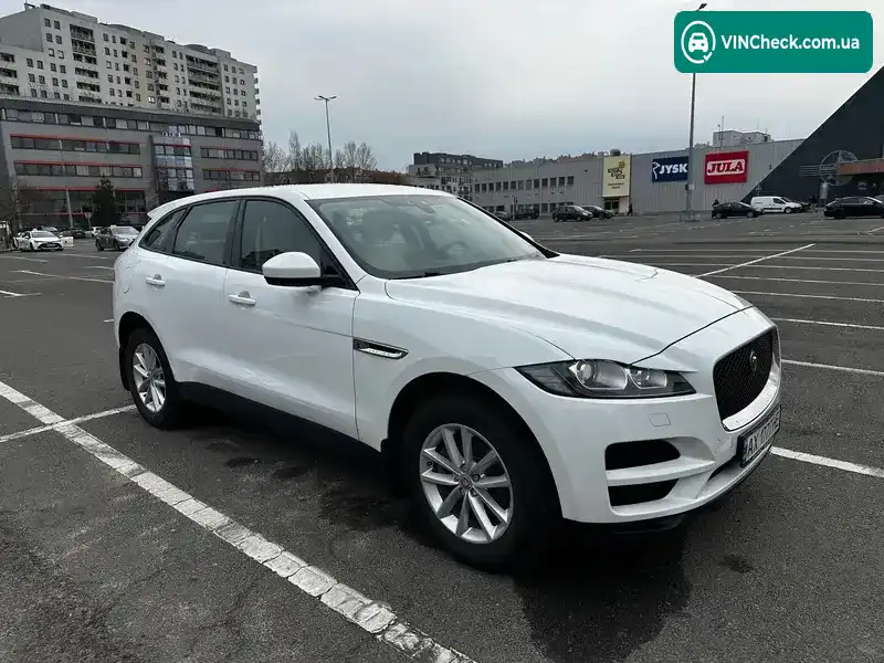 Jaguar F-Pace 2018, фото з оголошення 1 з 21, VIN SADCA2BN2JA327806