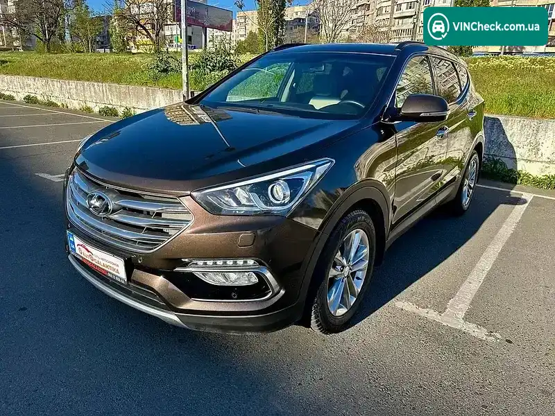 Hyundai Santa FE 2016, фото з оголошення 1 з 21, VIN KMHSU81XDGU565635