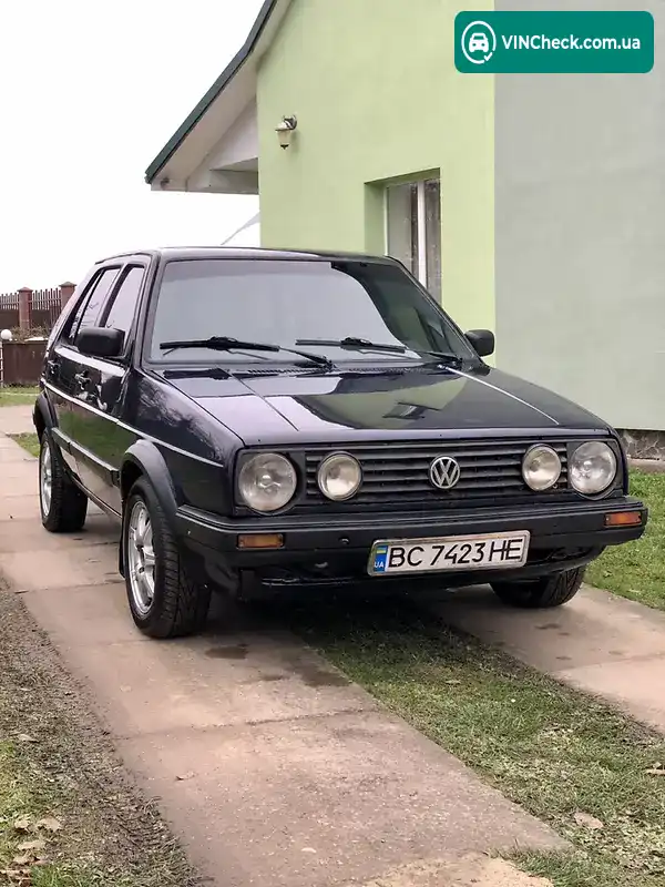 Volkswagen Golf 1987, фото з оголошення 2 з 10, VIN WVWZZZ19ZHW860859