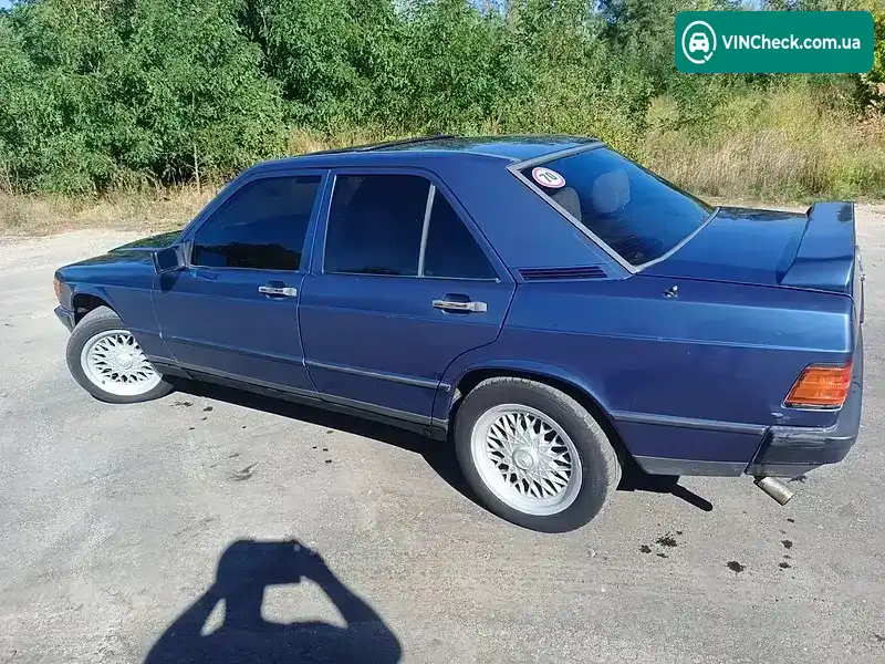 Mercedes-Benz 190 1989, фото з оголошення 2 з 20, VIN WDB2010241E527493