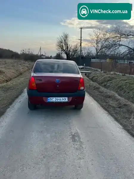 Dacia Logan 2006, фото з оголошення 2 з 14, VIN UU1LSDAFH36271900