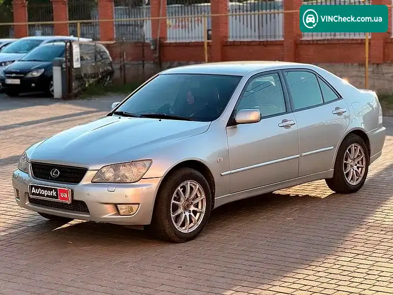 Lexus IS 2003, фото з оголошення 1 з 20, VIN JTDBS192900108355