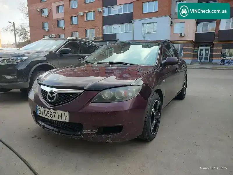 Mazda 3 2007, фото з оголошення 1 з 16, VIN JMZBK12Z581665372