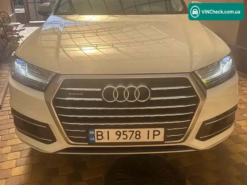 Audi Q7 2018, фото з оголошення 1 з 17, VIN WA1LAAF73KD002805