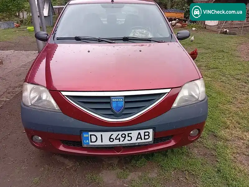 Dacia Logan 2006, фото з оголошення 1 з 2, VIN UU1LSDAGH34628099