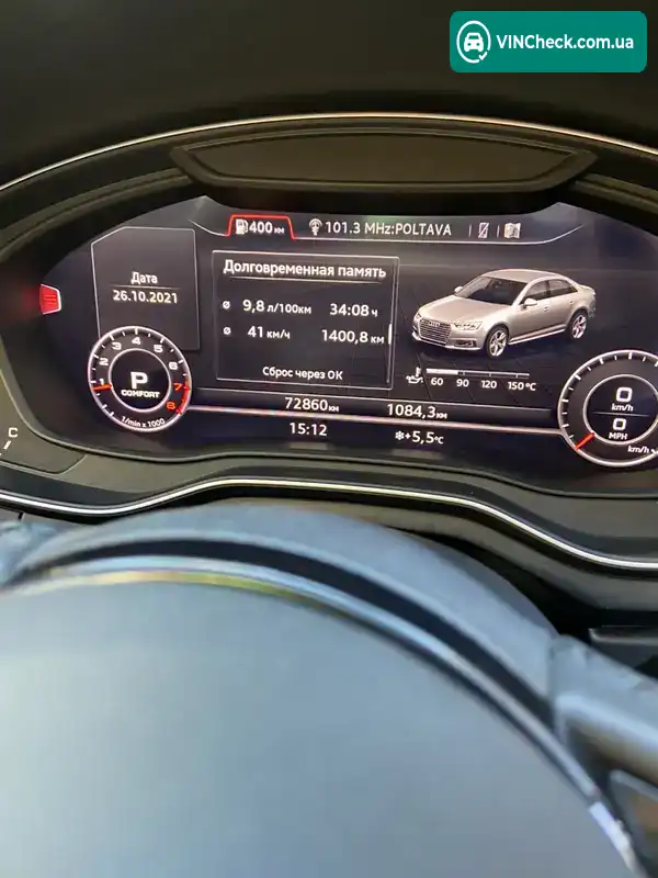 Audi A4 2016, фото з оголошення 2 з 10, VIN WAUDNAF45HN042341