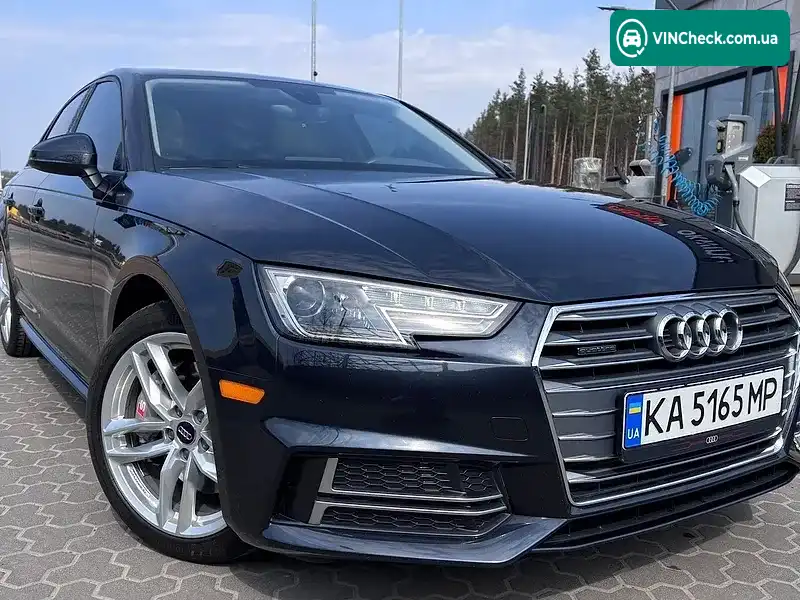 Audi A4 2018, фото з оголошення 2 з 17, VIN WAUDNAF4XJA223092