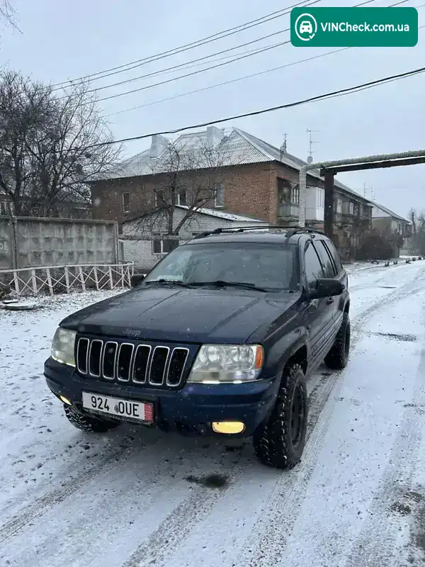 Jeep Grand Cherokee 2002, фото з оголошення 1 з 8, VIN 1J4GWB84X1Y509834
