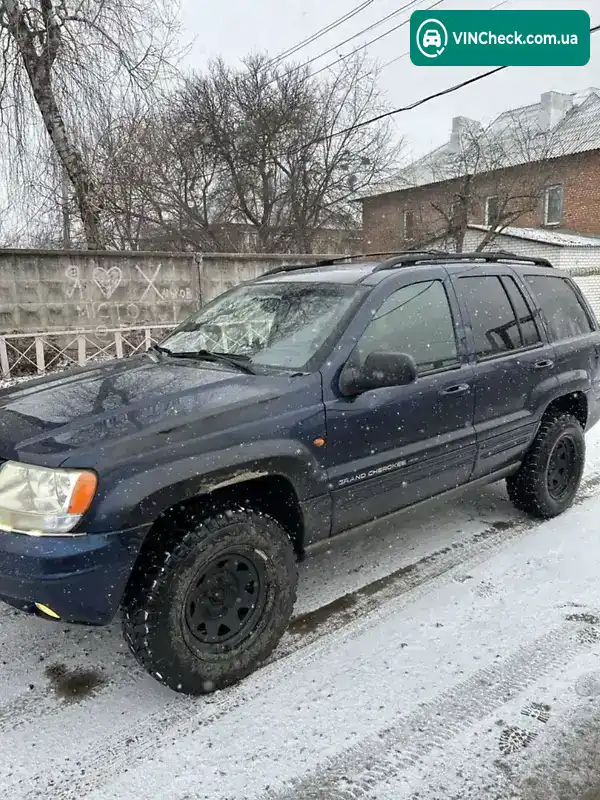 Jeep Grand Cherokee 2002, фото з оголошення 2 з 8, VIN 1J4GWB84X1Y509834