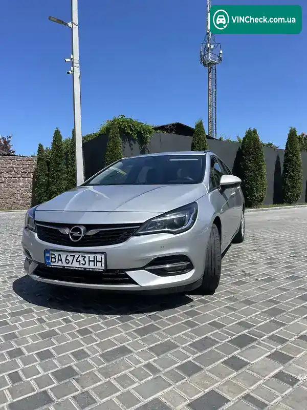Opel Astra 2019, фото з оголошення 1 з 15, VIN W0VBD8EV4L8005200