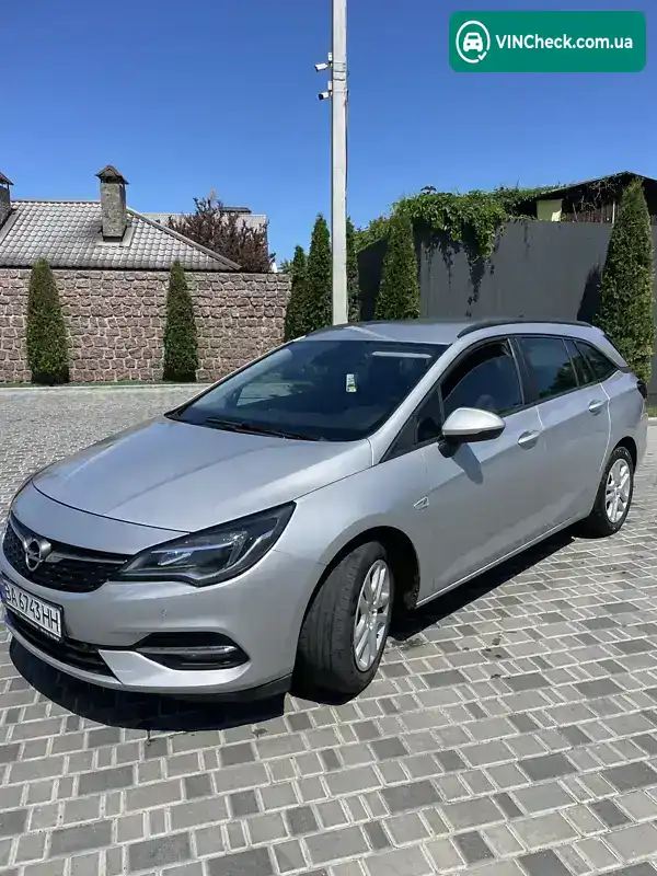 Opel Astra 2019, фото з оголошення 2 з 15, VIN W0VBD8EV4L8005200