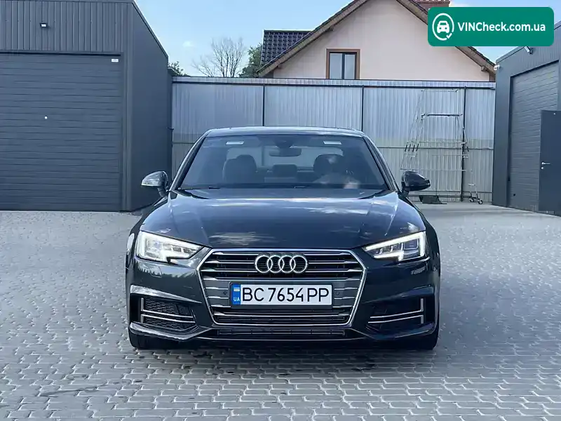 Audi A4 2018, фото з оголошення 2 з 14, VIN WAULMAF44JA233499