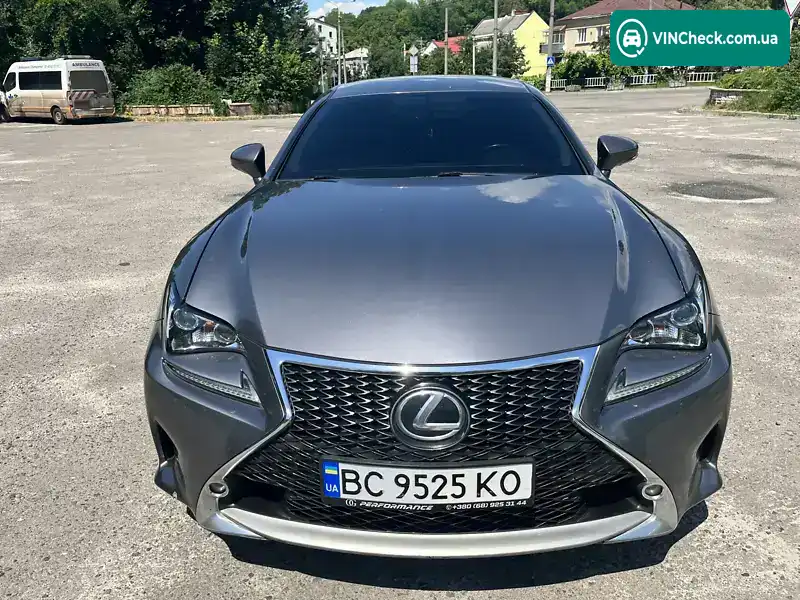 Lexus RC 2016, фото з оголошення 1 з 13, VIN JTHHA5BC3G5002762