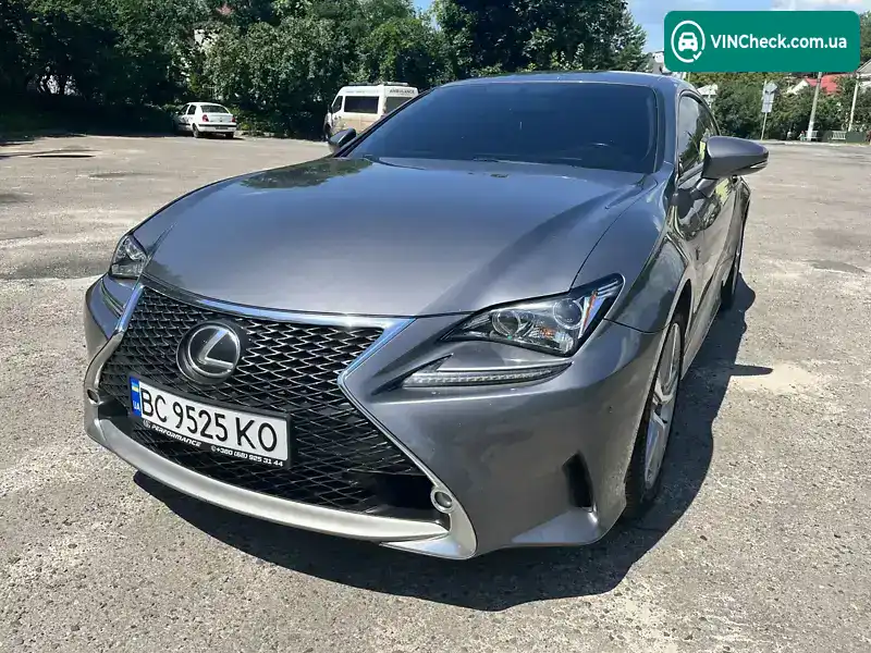 Lexus RC 2016, фото з оголошення 2 з 13, VIN JTHHA5BC3G5002762