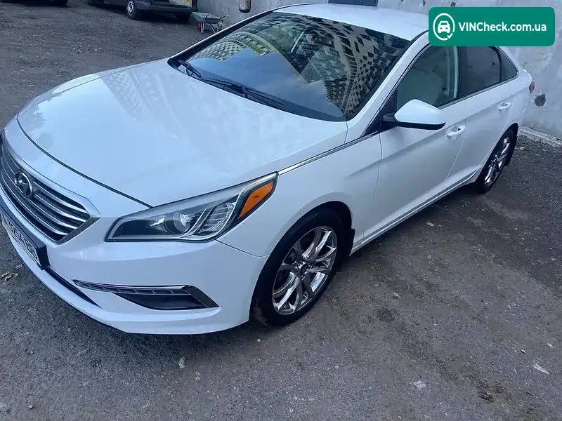 Hyundai Sonata 2015, фото з оголошення 2 з 9, VIN 5NPE24AF6GH306112