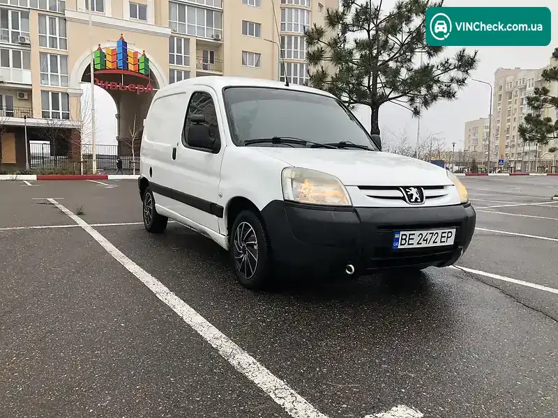 Peugeot Partner 2010, фото з оголошення 2 з 7, VIN VF3GBWJYBAX519784